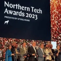 The Zynk team at the Northern Tech Awards 2023
