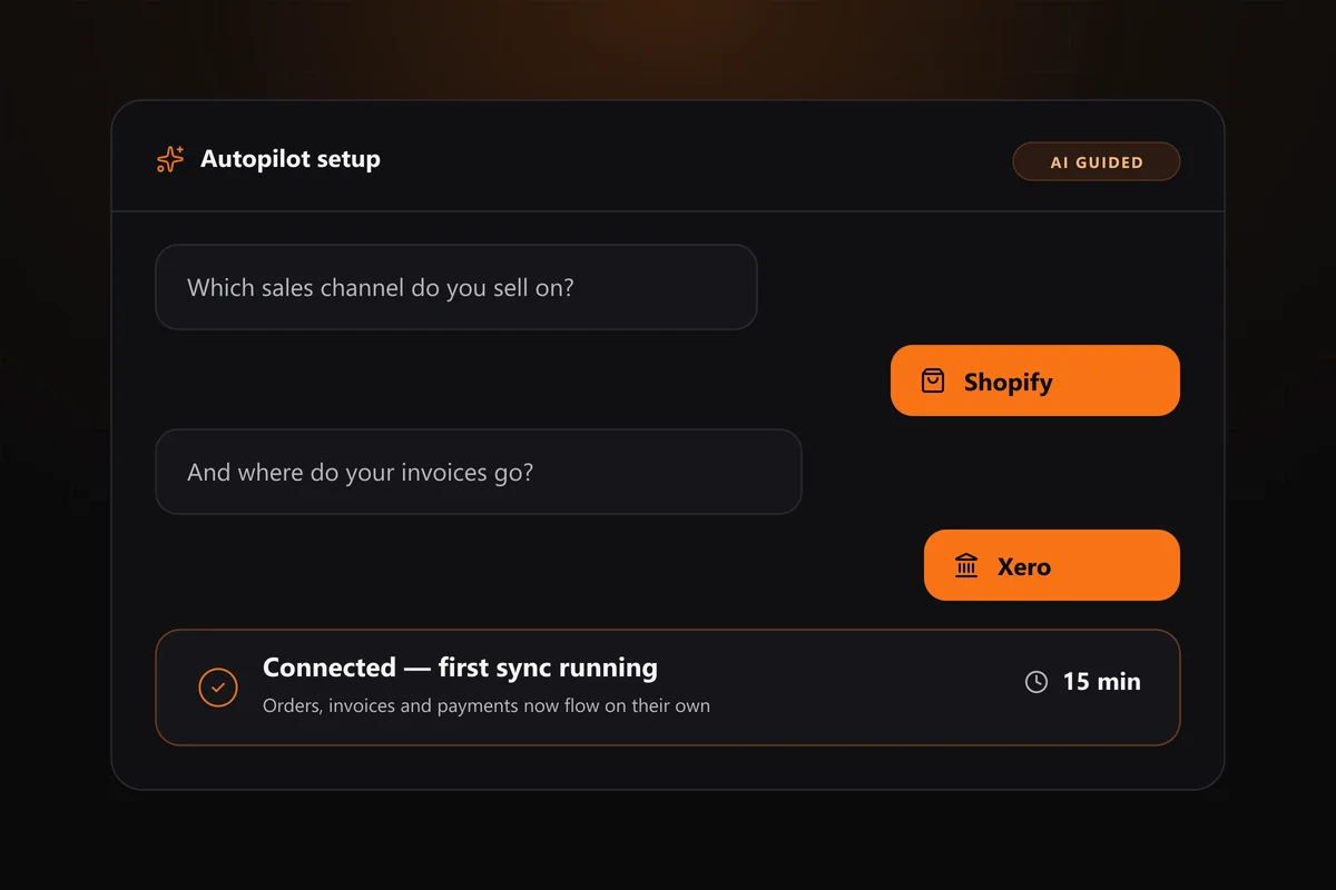 Your integration ready in 15 minutes